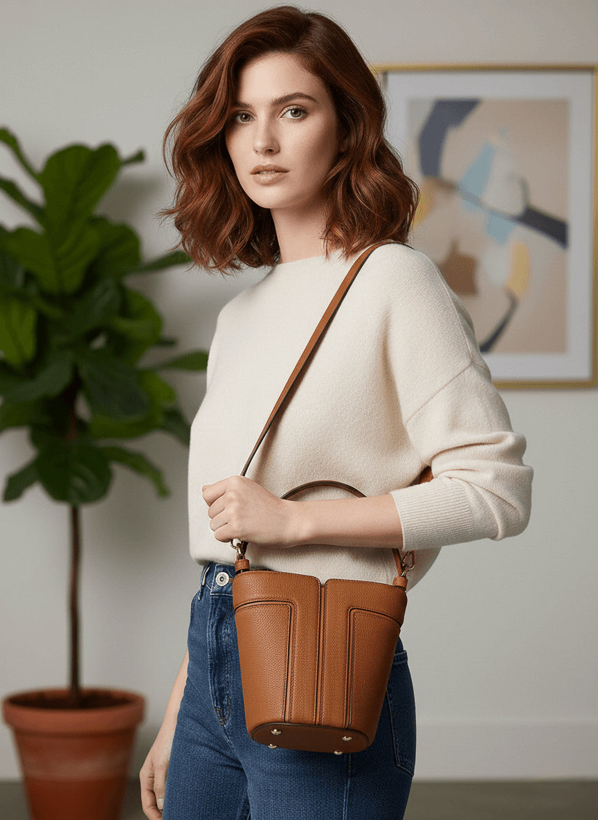 Sac seau en cuir Tokyo № 2