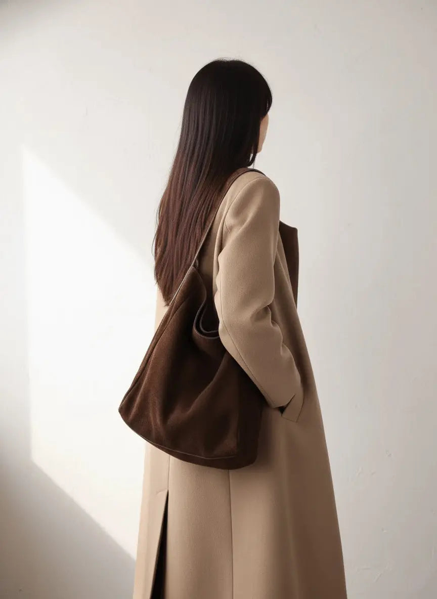 Sac fourre-tout en Daim de styliste Éloria™