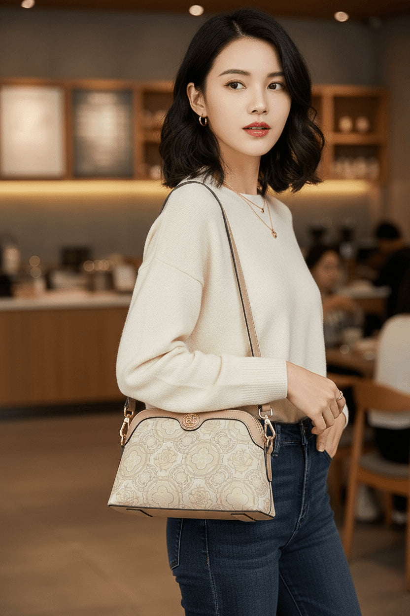 Sac en cuir et coton Tokyo № 1