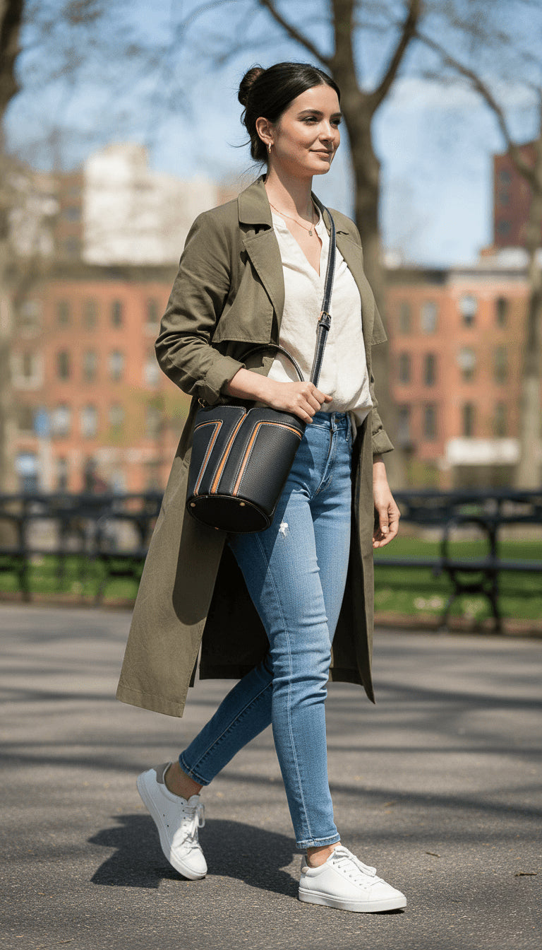 Sac seau en cuir Tokyo № 2