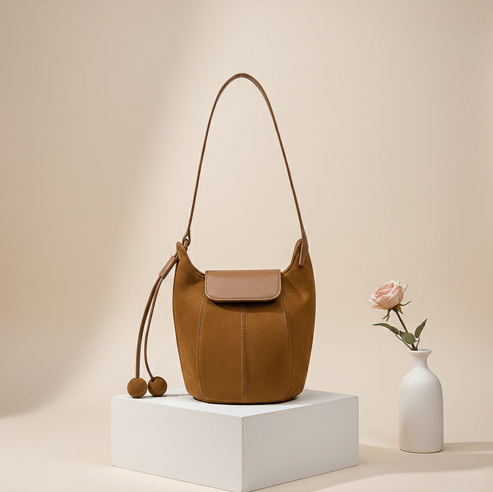 Sac en cuir suédé Rome № 3