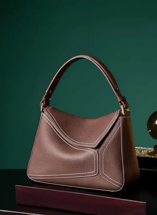 Sac d'épaule en cuir design Éloria™
