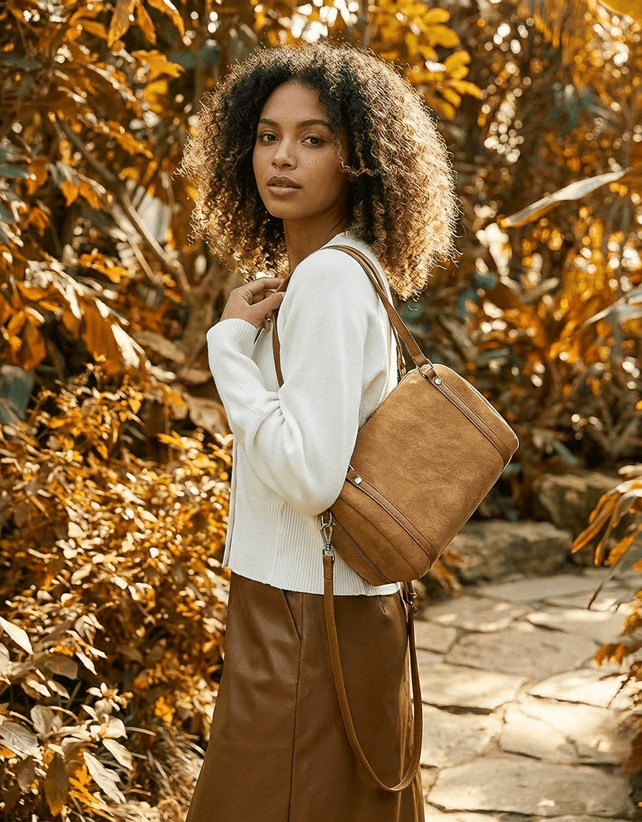 Sac en cuir suédé Athènes № 2