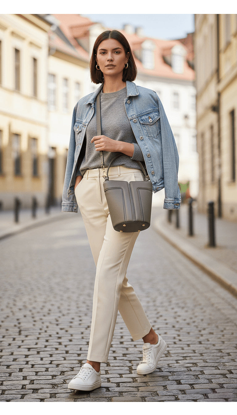 Sac seau en cuir Tokyo № 2