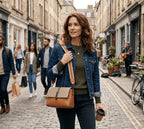 Sac bicolore en cuir Paris №4