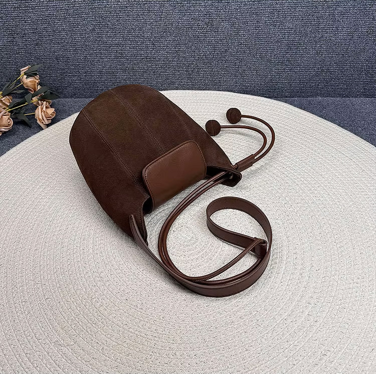 Sac en cuir suédé Rome № 3